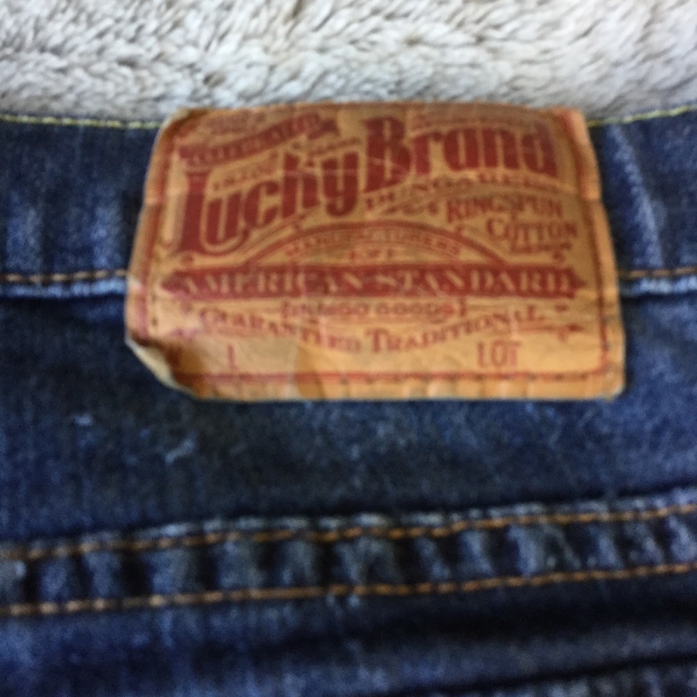 Lucky Brand Parker Easy Rider Tall size 14 jeans - Picture 7 of 8